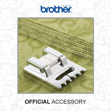 Brother Sewing Machine Accessories Brother 7mm Pin Tuck Foot 5 Groove F069  - The Sewing Studio for sale UK - The Sewing Studio