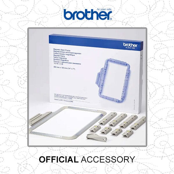 Brother Sewing Machine Accessories Brother Magnet Sash Frame 180x360mm XPMSF360  - The Sewing Studio