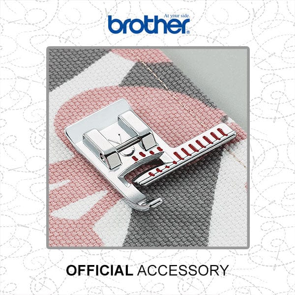 Brother Sewing Machine Accessories Brother Vertical Stitch Alignment Foot F063  - The Sewing Studio