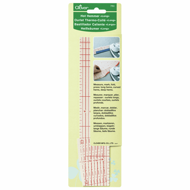 Clover Dressmaking Supplies Clover Hot Hemmer Long  - The Sewing Studio for sale UK - The Sewing Studio