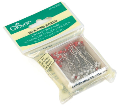 Clover Pins Clover Silk Pins: 100 Pieces  - The Sewing Studio