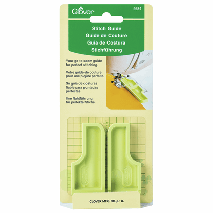 Clover Quilting Accessories Clover Sewing Machine Stitch Guide  - The Sewing Studio