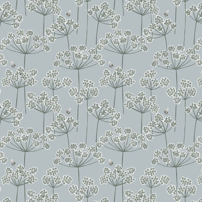Lewis and Irene Country Life Reloved Cow Parsley Grey A95.1