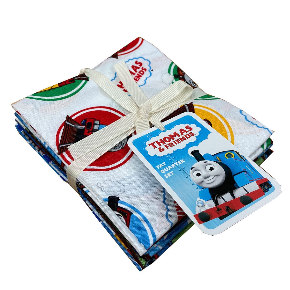 Craft Cotton Co Fabric Pre Cuts Thomas And Friends Classic Fat Quarter Pack  - The Sewing Studio
