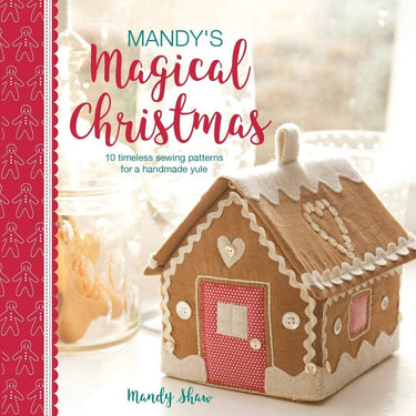 David and Charles Books Mandy's Magical Christmas Book By Mandy Shaw  - The Sewing Studio for sale UK - The Sewing Studio