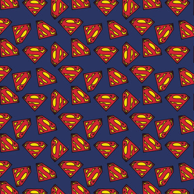 DC Comics Fabric Superman Logo