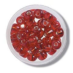 E Beads: Red: 8g in a pack
