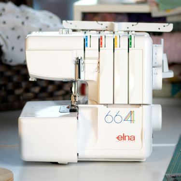 Elna Sewing Machines Elna eXtend 664 Overlocker  - The Sewing Studio for sale UK - The Sewing Studio