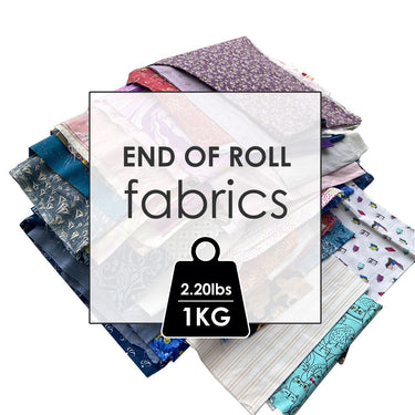 The Sewing Studio End of roll fabric 1KG (2.20Lbs)