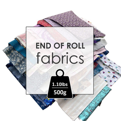The Sewing Studio End of roll fabric 500g (1.10Lbs)