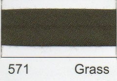 Essential Trimmings Bias Binding Polycotton Bias Binding: 2.5m x 25mm: Grass  - The Sewing Studio
