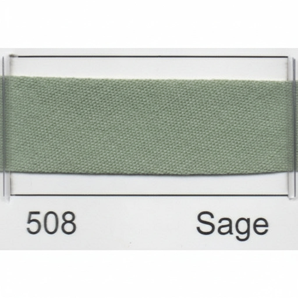 Biais Polycoton Vert Forêt 30 Mm - Rouleau De 25 Mètres - Pour Couture Et Finitions