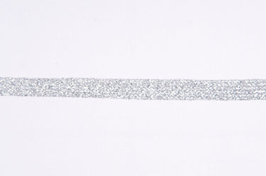 Essential Trimmings Braid Metallic Braid Trim: 11mm: Silver  - The Sewing Studio for sale UK - The Sewing Studio