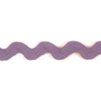 Essential Trimmings Ric Rac Polyester Ric Rac Trim: 14mm: Lilac  - The Sewing Studio