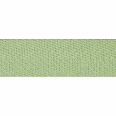 Herringbone Cotton Tape Lime Green 20mm Wide Price Per Metre