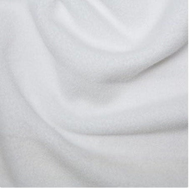 Fleece Anti Pil Premium Polar Fleece : White