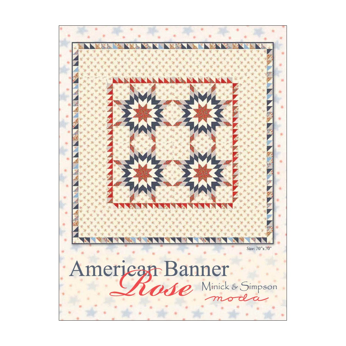 Free Pattern: American Banner Rose