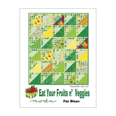 Free Pattern: Eat Your Fruits And Veggies Quilt