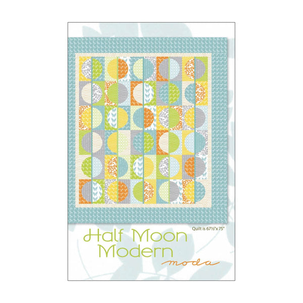 Free Pattern: Half Moon Modern Quilt
