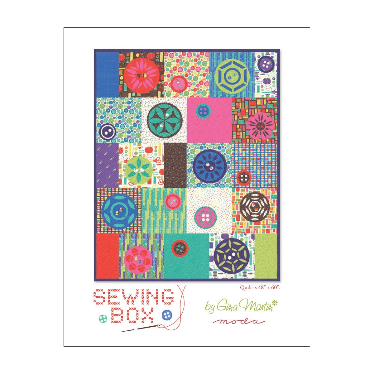 Free Pattern: Sewing Box Quilt