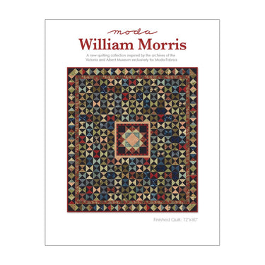 Free Pattern: William Morris Hourglass Quilt