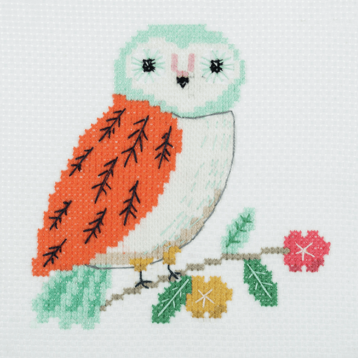 Cross Stitch Kit Owl