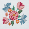 Cross Stitch Kit Flowers