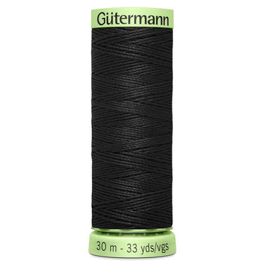 Gutermann Top Stitch Thread 30M Colour Black