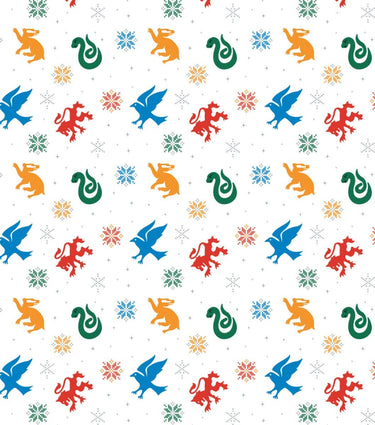 Harry Potter Fabric Snowflake Houses
