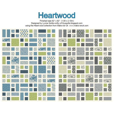 Free Pattern: Heartwood Quilt