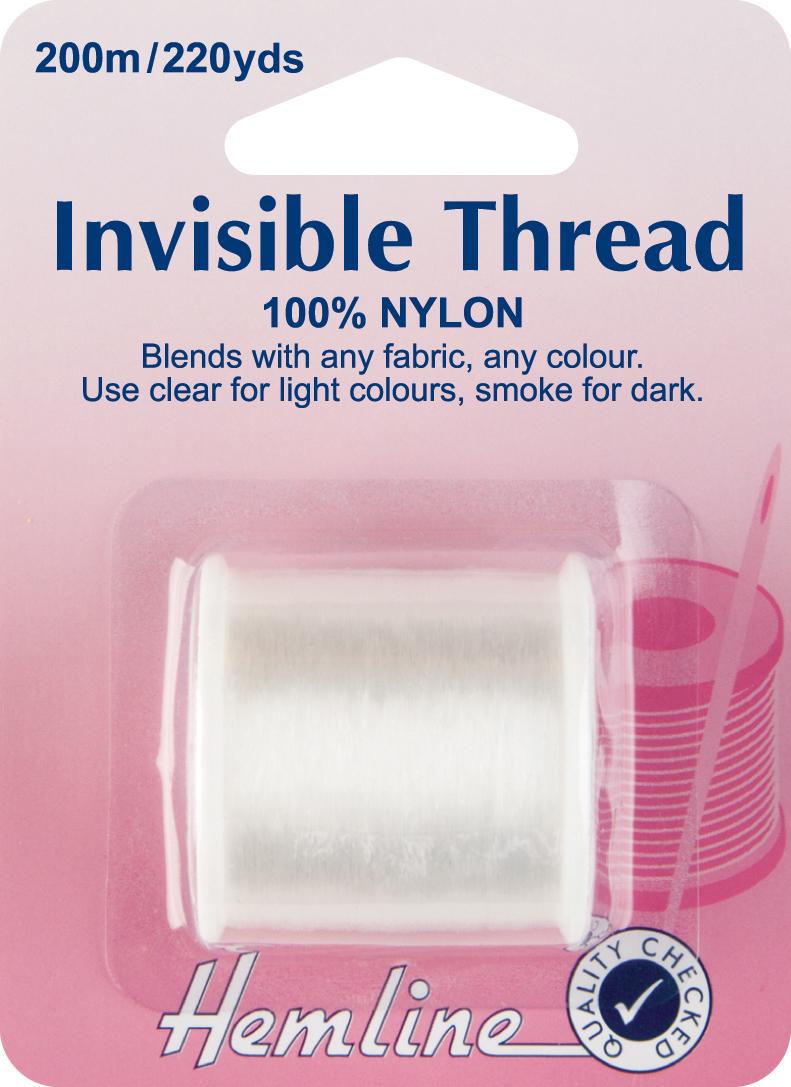Hemline Threads Invisible Thread: Clear  - The Sewing Studio