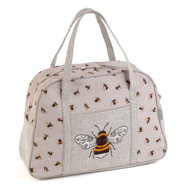 Sewing Machine Bag Embroidered Bee
