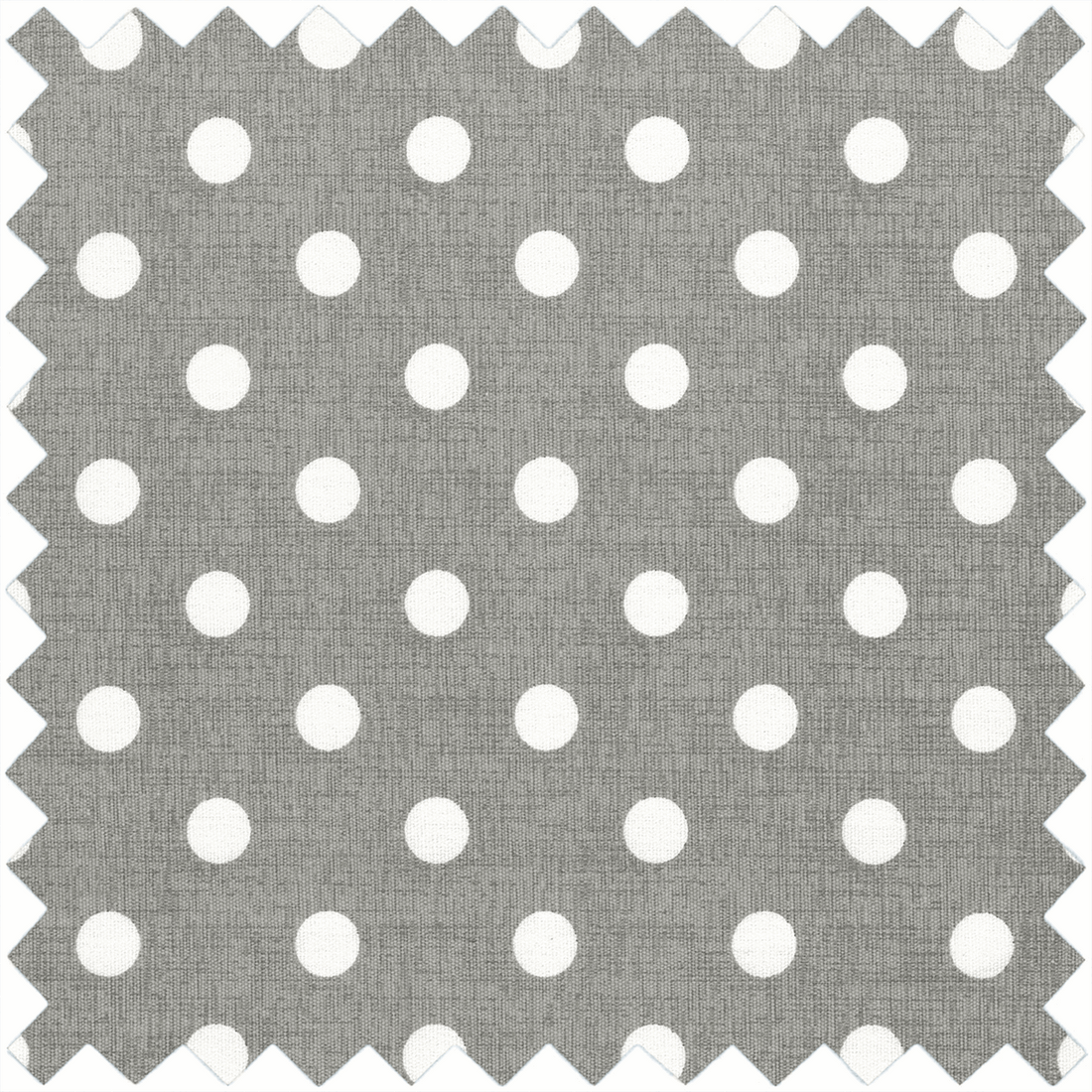 Hobby Gift Baskets Sewing Box Square Grey Linen Polka Dot Small  - The Sewing Studio