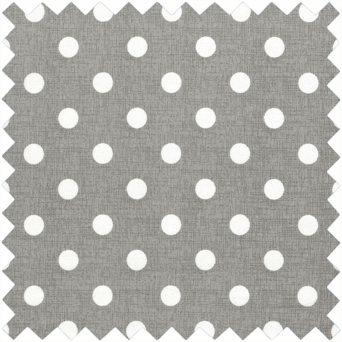 Hobby Gift Baskets Sewing Box Square Grey Linen Polka Dot Small  - The Sewing Studio