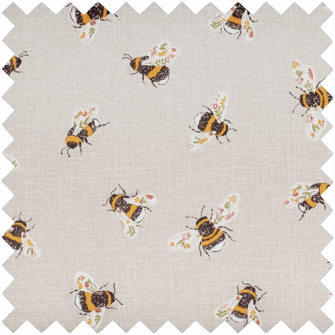HobbyGift Sewing Tins and Boxes Sewing Box Embroidered Bees  - The Sewing Studio