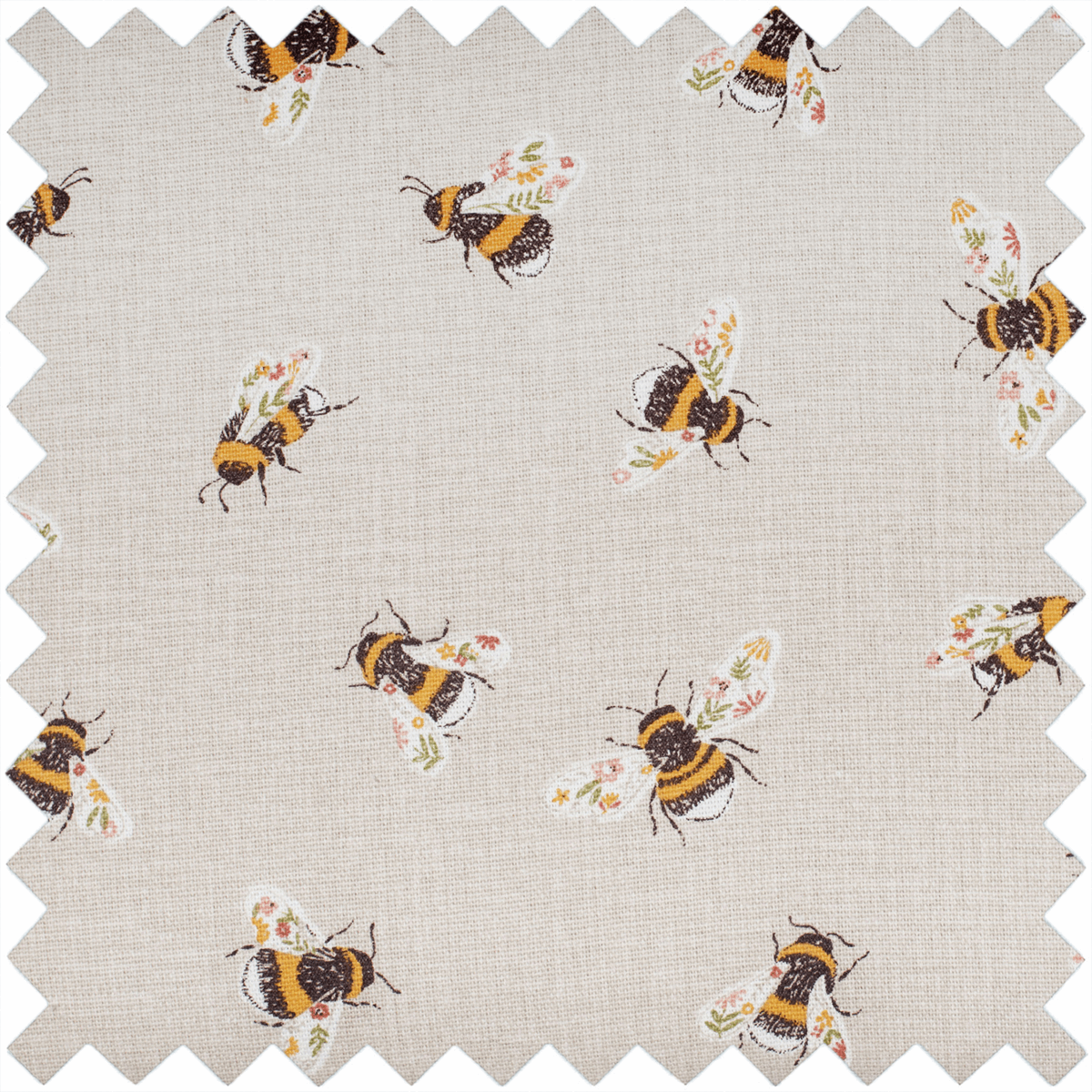 HobbyGift Sewing Tins and Boxes Sewing Box Embroidered Bees  - The Sewing Studio
