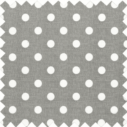 HobbyGift Sewing Tins and Boxes Sewing Box Grey Spot  - The Sewing Studio