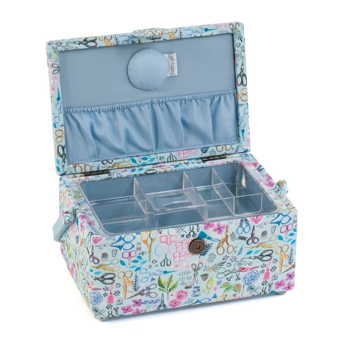 HobbyGift Sewing Tins and Boxes Sewing Box Medium Scissors  - The Sewing Studio