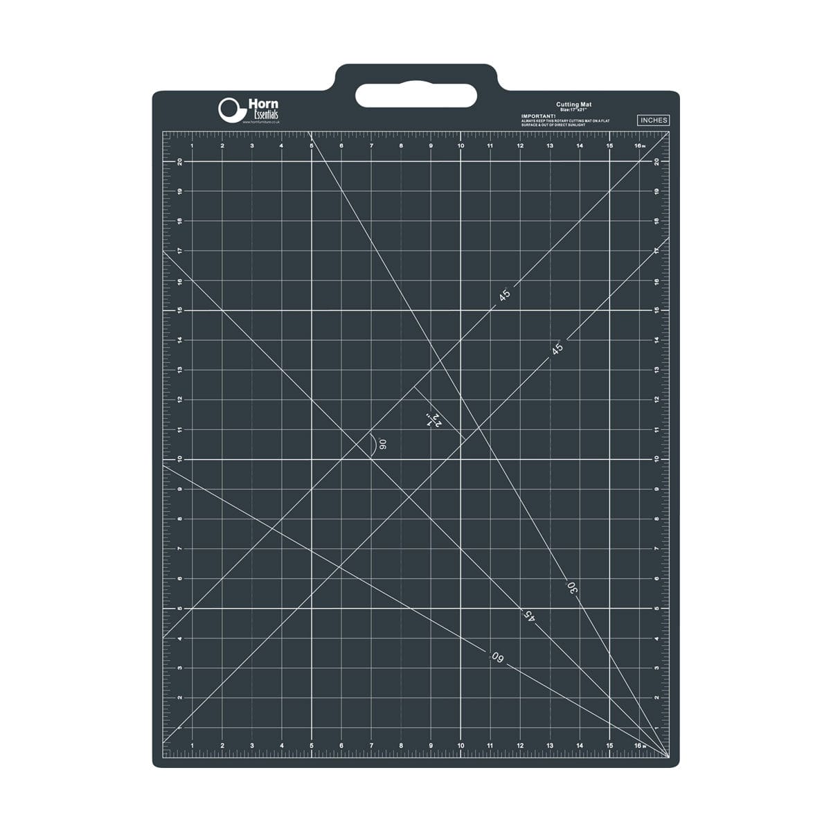 Horn Sewing Cabinets Horn Cutting Mat with Carry Handle 450x600mm  - The Sewing Studio