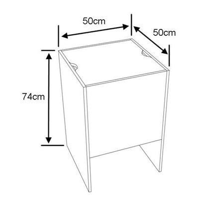 Horn Sewing Cabinets Horn Elements Storage Chest Unit White  - The Sewing Studio