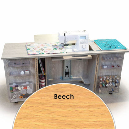 Horn Sewing Cabinets Horn Gemini Cabinet Beech  - The Sewing Studio
