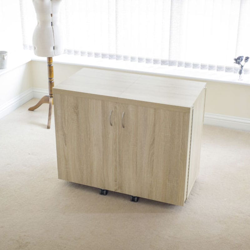 Horn Sewing Cabinets Horn Gemini XL Weathered Oak  - The Sewing Studio