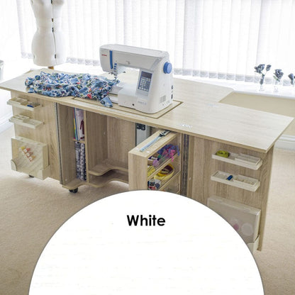Horn Sewing Cabinets Horn Gemini XL White  - The Sewing Studio