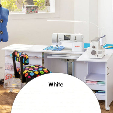 Horn Sewing Cabinets Horn Nova XL White  - The Sewing Studio for sale UK - The Sewing Studio