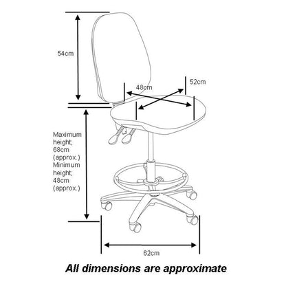 Horn Hobby Tall Chair Fancy Sewing