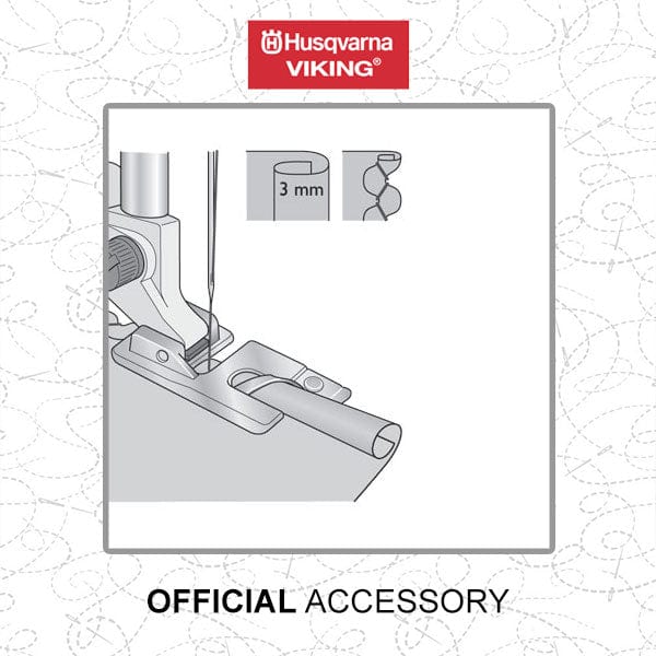 Husqvarna Sewing Machine Accessories Husqvarna 3Mm Shell Rolled Hem Foot 411852045  - The Sewing Studio