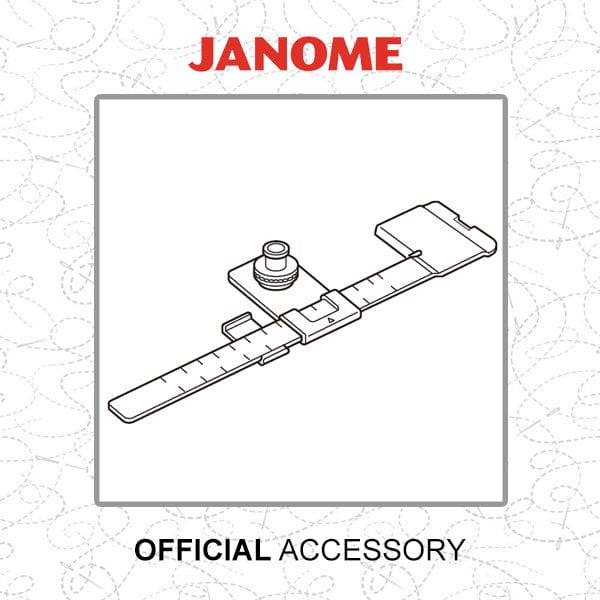 Janome Circular Attachment For Models With Oblong Shaped Hook Cover ‚Äì 2 Lugs 202106009