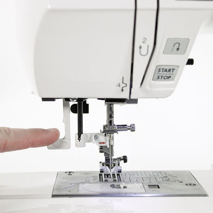 Janome 230DC sewing machine review - Gathered