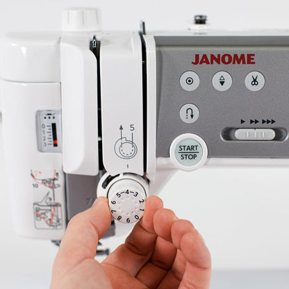 Janome Memory Craft 6700P Sewing Machine + FREE AcuFeed Accessories (worth £130)