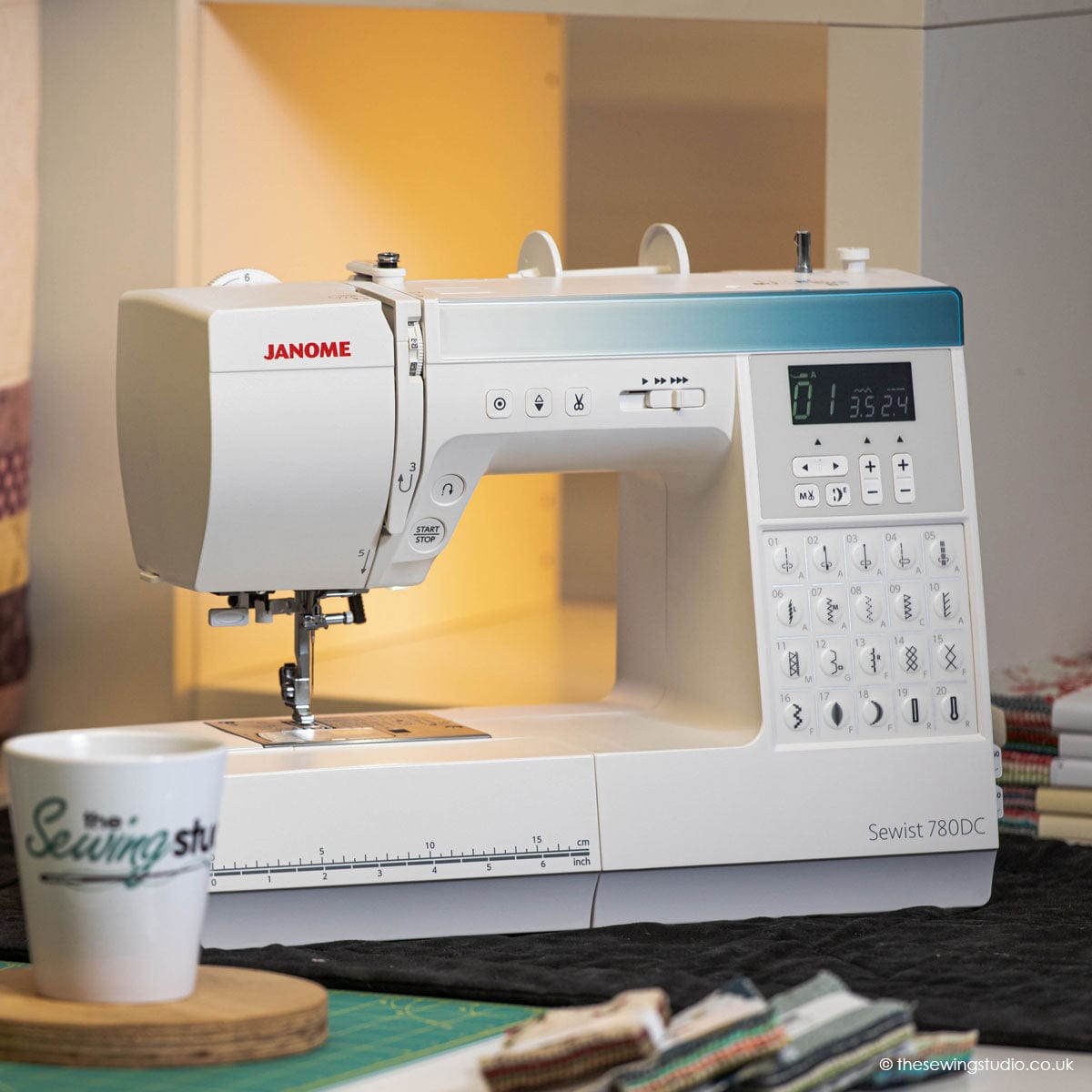 Janome Sewist 780DC Sewing Machine Lifestyle Photo